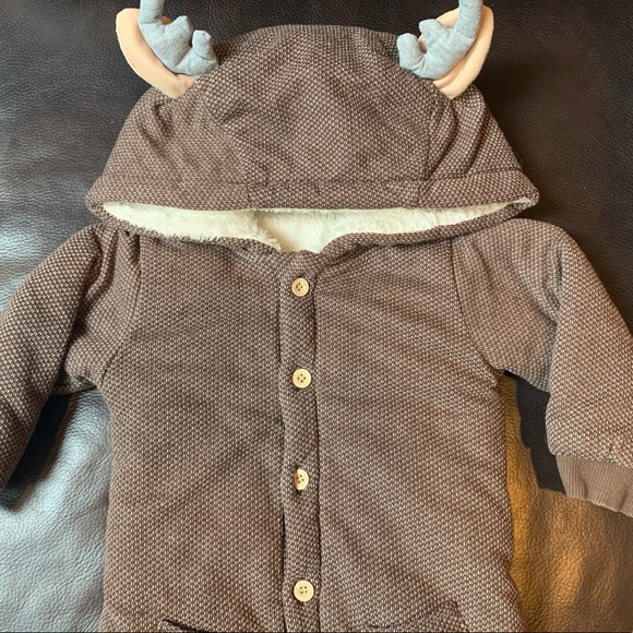 Twinkle Mcdull Reindeer Romper - Picture 2 of 7